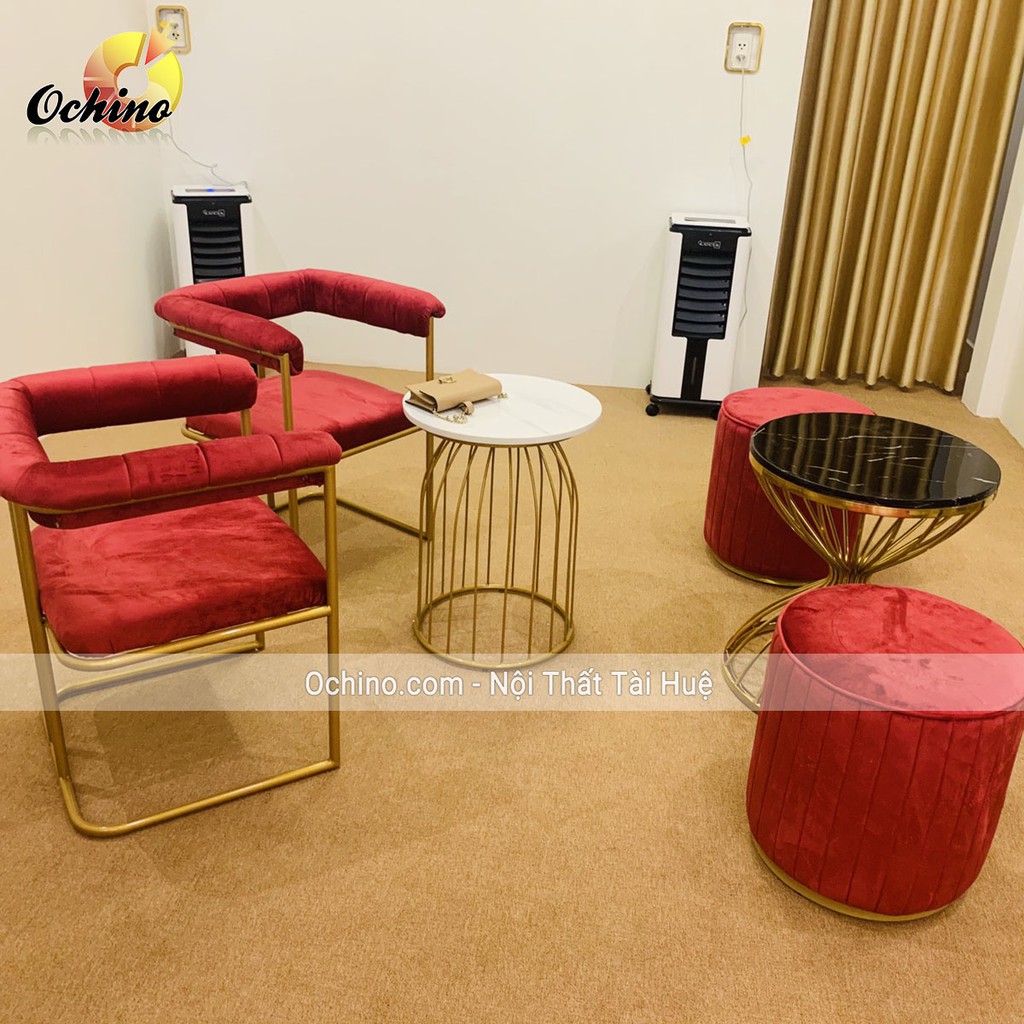 Ghế Sofa Đơn Phong Cách Bắc Âu để Quán cafe, Trà sữa và Shop Quần Áo ( Ảnh Thật)