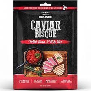 SÚP THƯỞNG CHO CHÓ MÈO ĐỦ VỊ ABSOLUTE HOLISTIC BISQUE (Túi 5 tuýp)