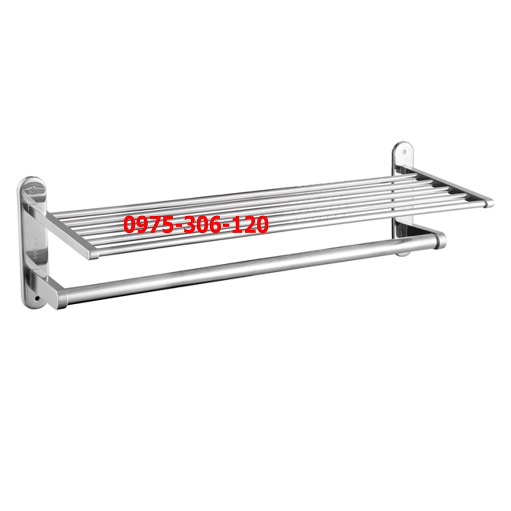 [CHẮC CHẮN DÀY 100% INOX 304] Thanh Treo Khăn Gắn Tường Bằng inox 304 Cao Cấp MKT1