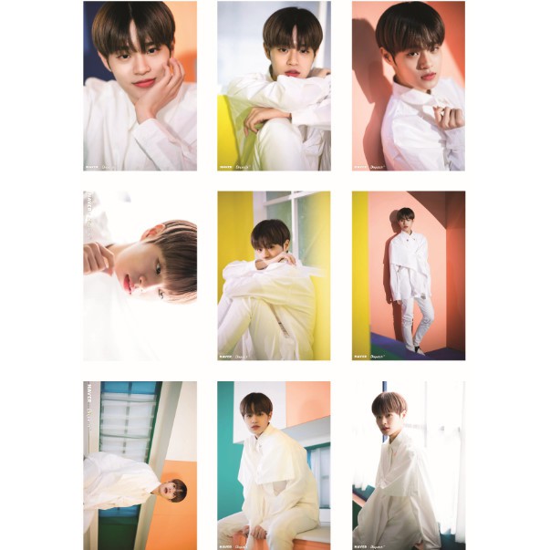 Lomo card 54 ảnh WANNA ONE Behind the scene Spring Breeze + Naver x Dispatch 2