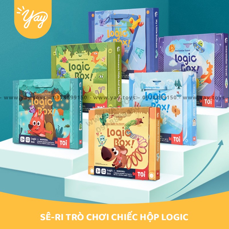 Sê-ri trò chơi chiếc hộp Logic 3 - 5+ LOGIC BOX