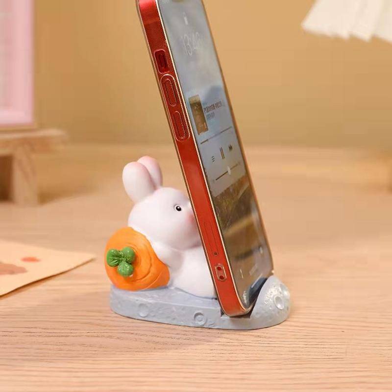 Giá Đỡ Điện Thoại Hình Thỏ Hoạt Hình Dễ Thương