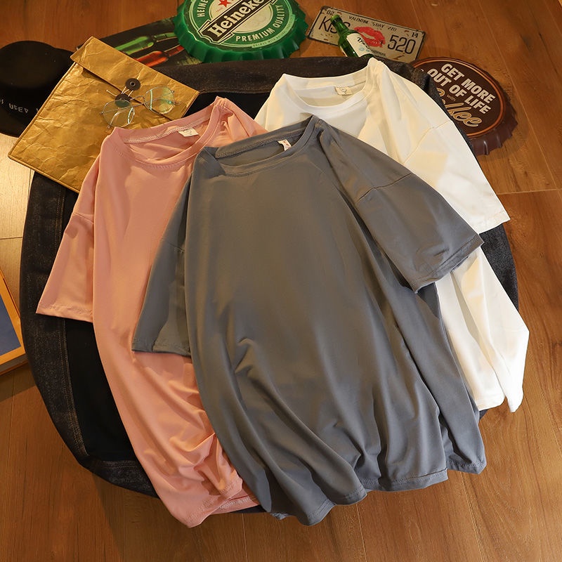 Áo Thun Nữ Màu Sắc Đơn Giản Thời Trang