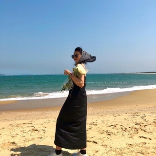 ĐẦM MAXI HAI DÂY TRƠN