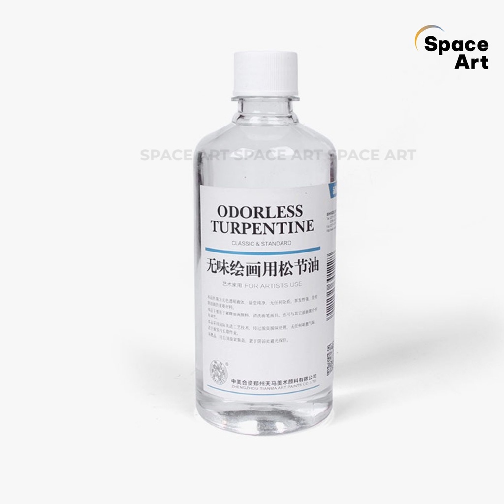 Dung Môi Dầu Thông Dầu Lanh Vẽ Tranh Sơn Dầu Odorless Turpentine, Lavender 500ml