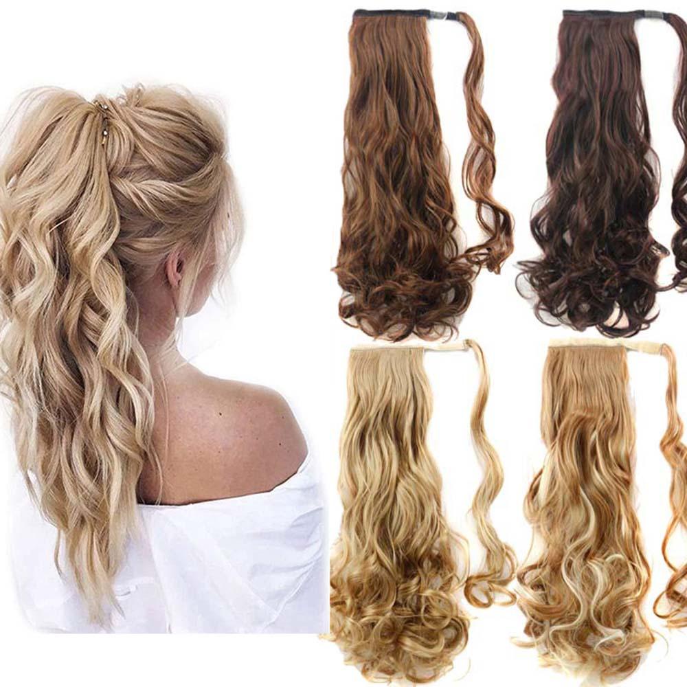 ANEMONE Tóc Giả Thắt Bím Bằng Sợi Tổng Hợp Màu Nâu Dành Cho Nữ
