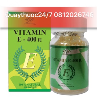 Combo 10 hộp vitamin e-400 iu