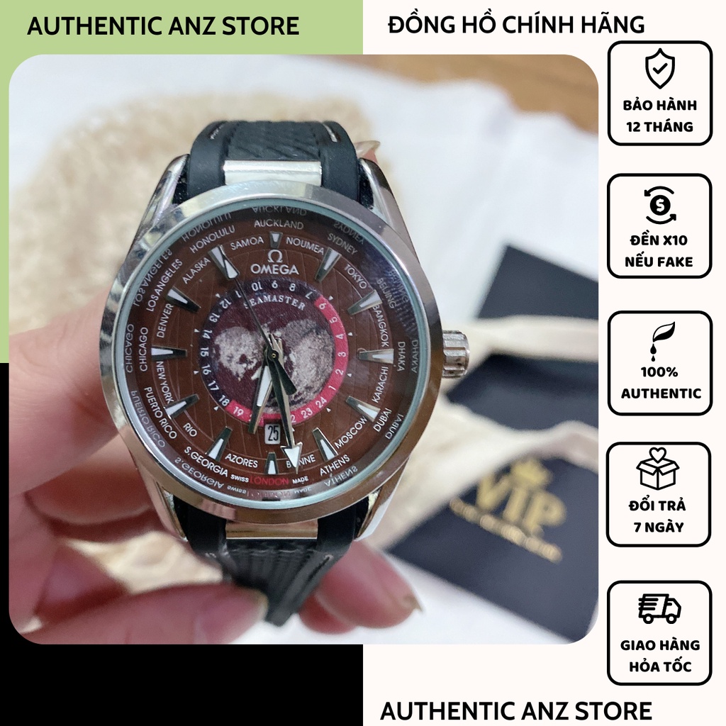Đồng hồ nam Omega cao cấp trống nước [ BH 12 THÁNG 1 ĐỔI 1 ]