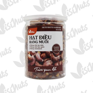 HẠT ĐIỀU RANG MUỐI VỎ LỤA 280GR