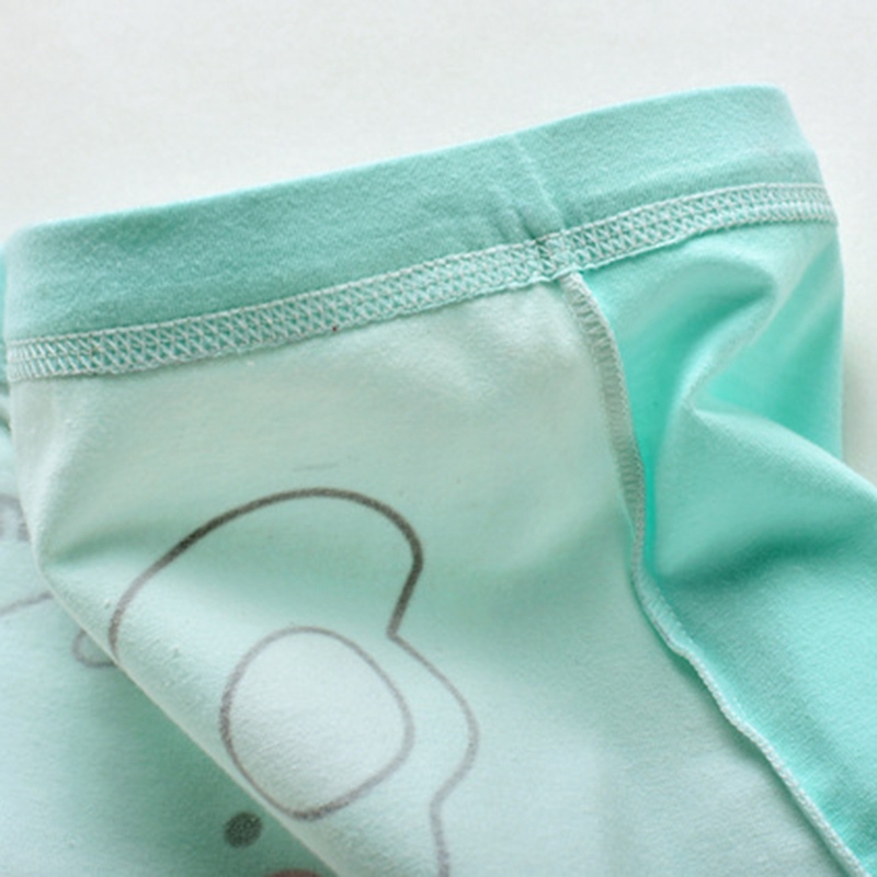 Quần Lót Boxer Vải Cotton In Hoạt Hình Dễ Thương Cho Bé Trai 6-11 Tuổi