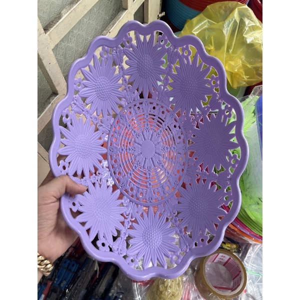 Rổ Oval hướng dương đứng rau củ quả , trái cây nhiều màu