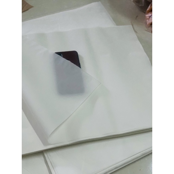 100 tờ Giấy poluya giấy chống ẩm dùng nhiều mục đích cỡ 50 x 80 cm