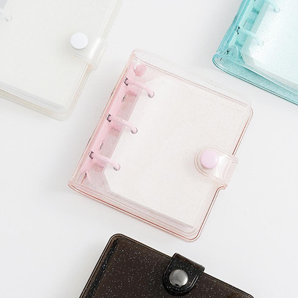 RAINBOW New Loose Leaf Binder Mini Loose-leaf Refill Notebook Cover Creative File Folder 3-hole Hand Account Diary Stationery Diary Book Inner Pages