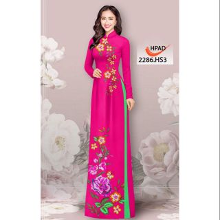 Vải áo dài in 3d