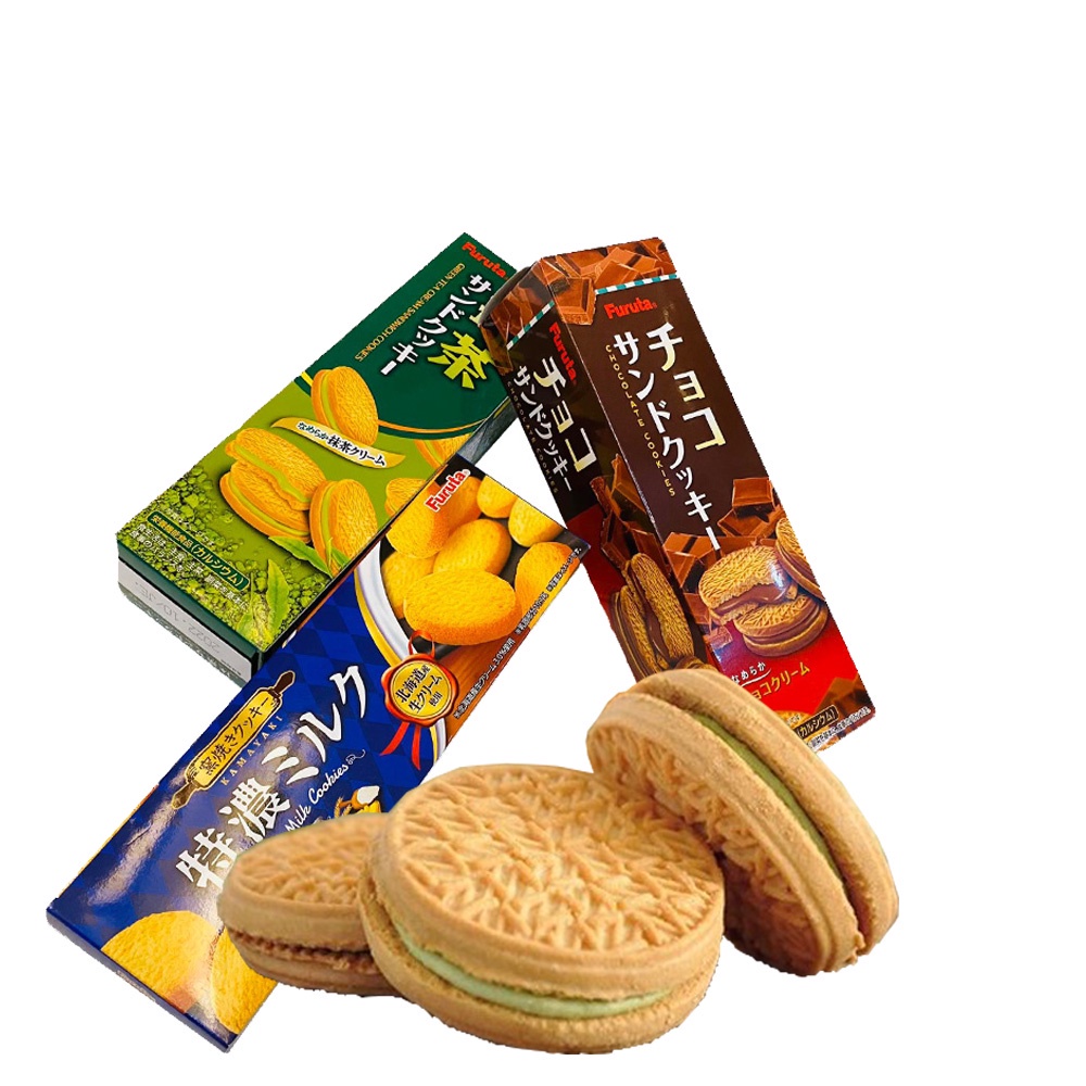 Bánh quy furuta/ Furuta Cookies Nhật Bản đủ vị  [Date T09/2022]