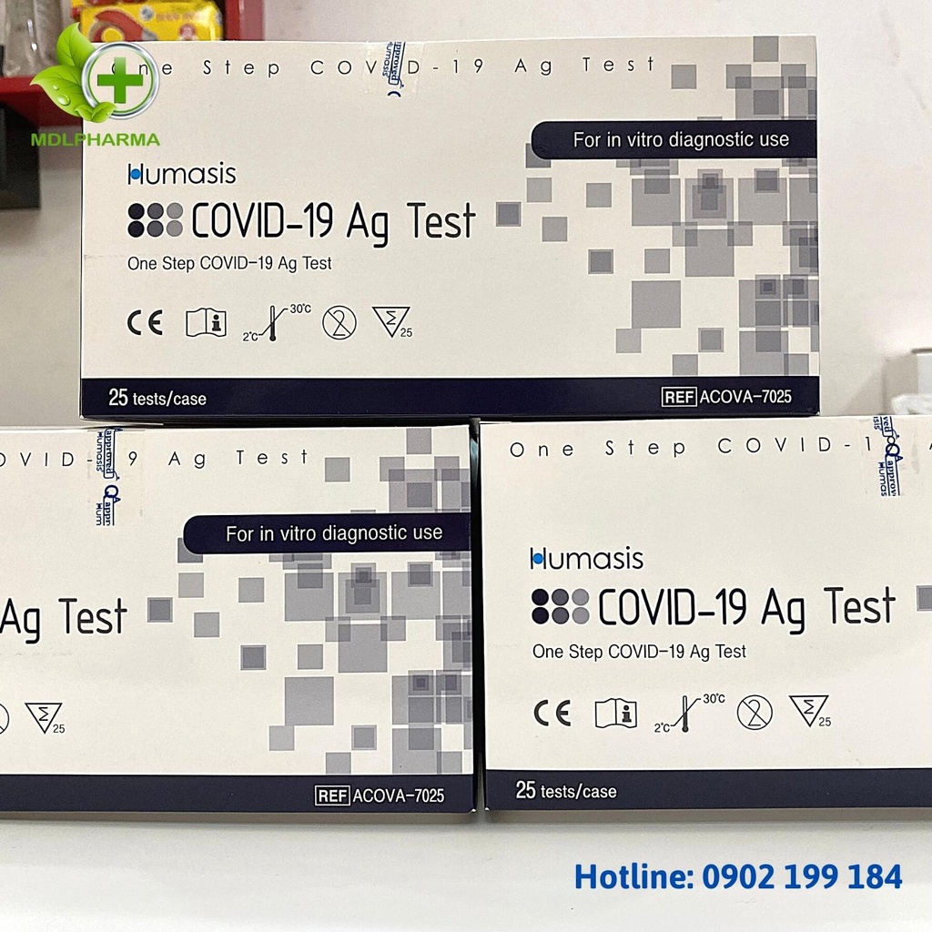 Bộ Kit test nhanh tại nhà Covid-19 HUMASIS hàng công ty chính hãng, đầy đủ chứng nhận