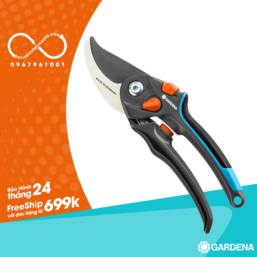 Kéo cắt tỉa cây mở rộng vòm tay (Gardena 8905)