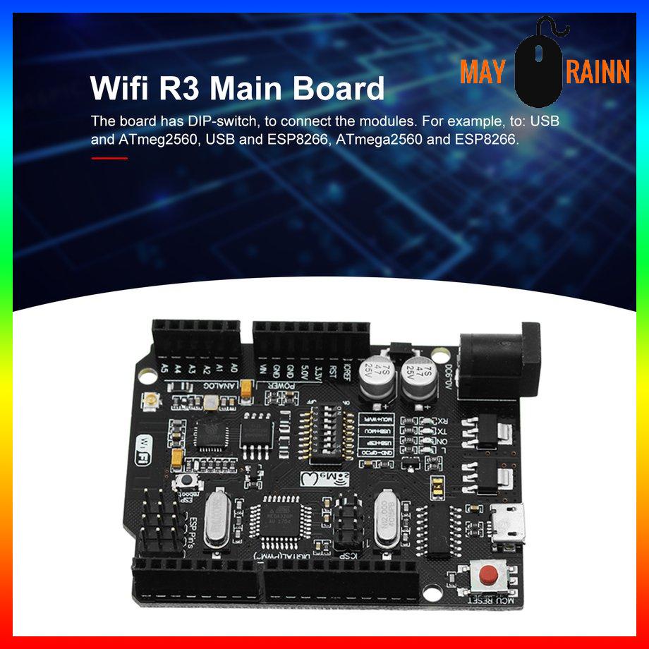 Bảng mạch chính Mega+WiFi R3 ATmega2560+ESP8266 32Mb USB-TTL CH340G | BigBuy360 - bigbuy360.vn