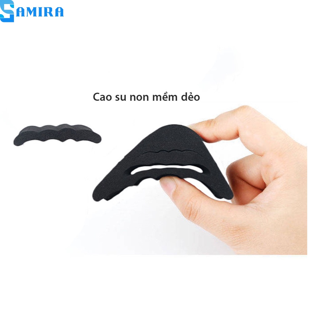 2 Miếng mút lót mũi giày cao gót giày tây nam cao su non đệm êm ngón chân thoáng khí giảm size SA8