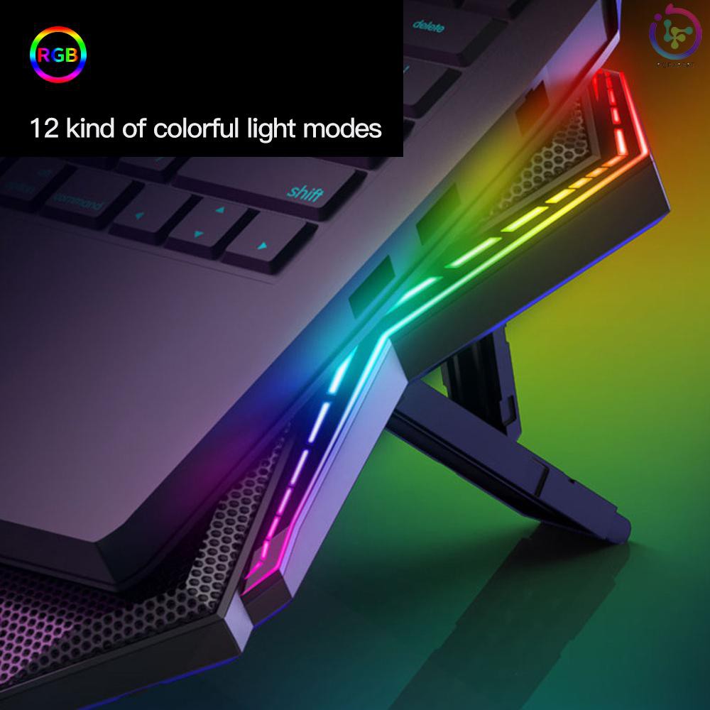 Đế Tản Nhiệt Laptop Coolcold K40 Rgb 6-fan