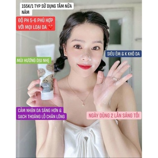 Sữa rửa mặt Bori tro núi lửa