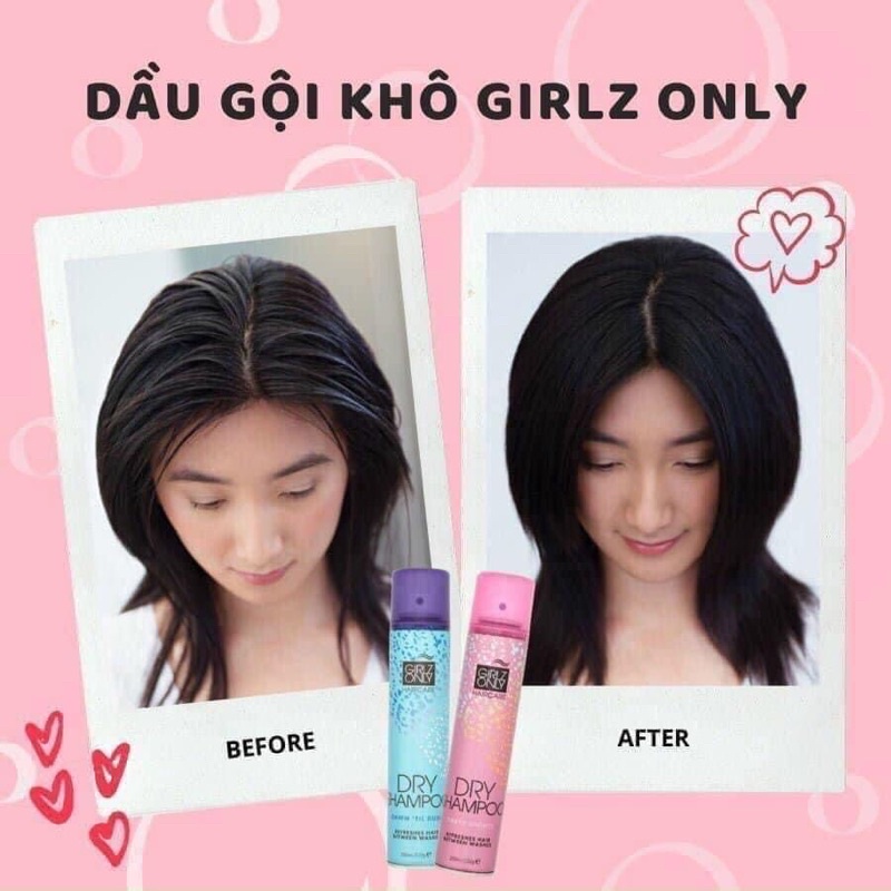 Dầu gội khô Girlz Only