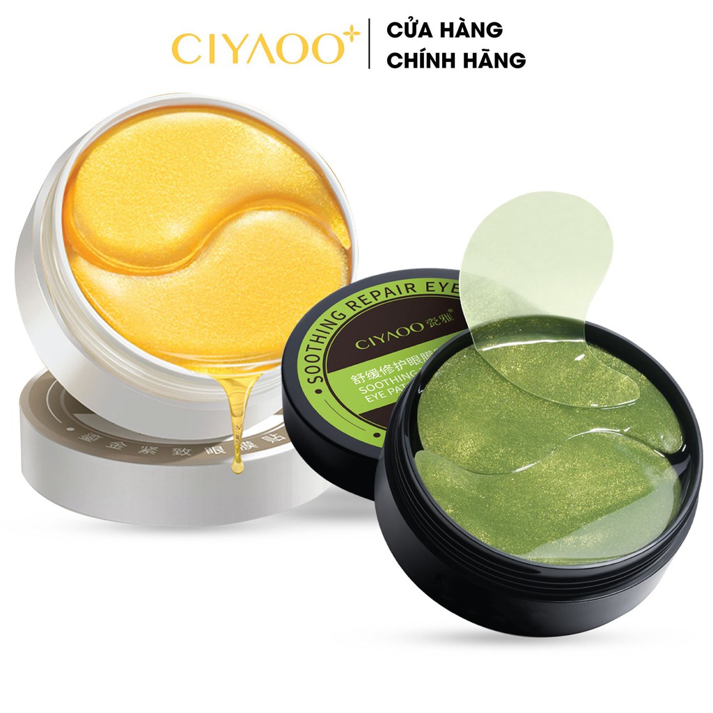 Mặt Nạ Mắt Collagen CIYAOO Cấp Dưỡng Ẩm Da Mắt Và  Giảm Thâm Quầng Mắt (Hộp 60 Miếng)