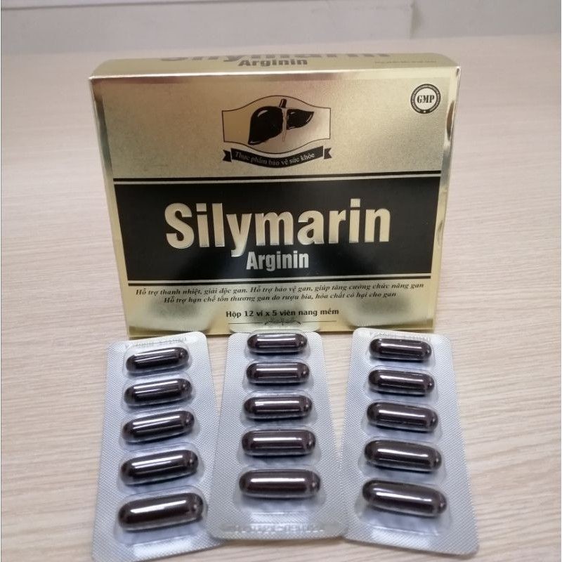 Silymarin Arginin lợi mật tăng cường chức năng gan