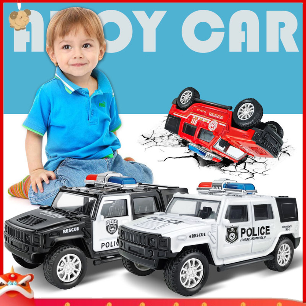 Mô Hình Xe Cảnh Sát Đồ Chơi Tỉ Lệ 1/36