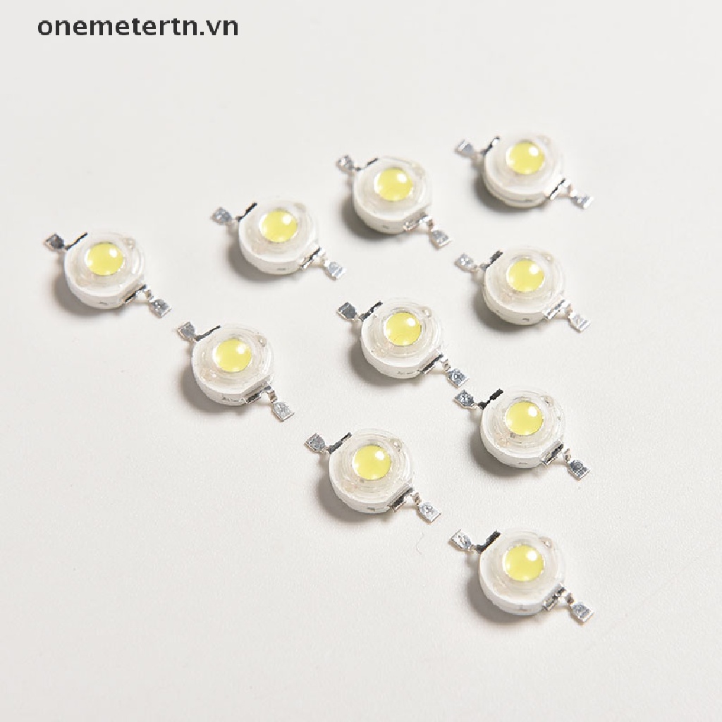 Set 10 Đèn Led Smd 1w Ánh Sáng Trắng