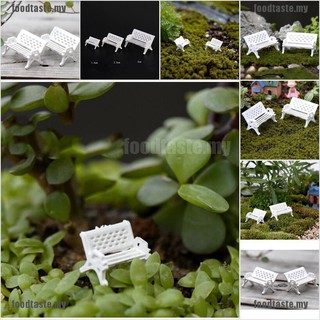 Set 1/5 Đồ trang trí Ghế Dài Trang Trí Tiểu Cảnh