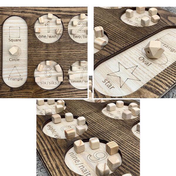 Đồ Chơi Trí Tuệ, Bộ Đồ Chơi Board Game Ô Ăn Quan Dân Gian 12 Ô Có Kèm Họa Tiết Lộc Thọ