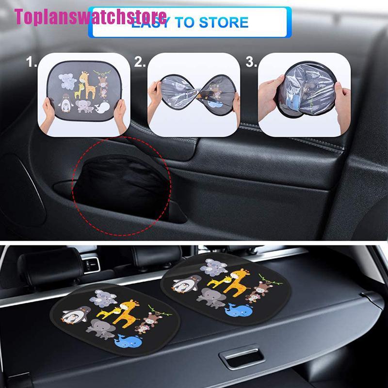 Set 2 Tấm Che Nắng Cho Cửa Sổ Xe Ô Tô