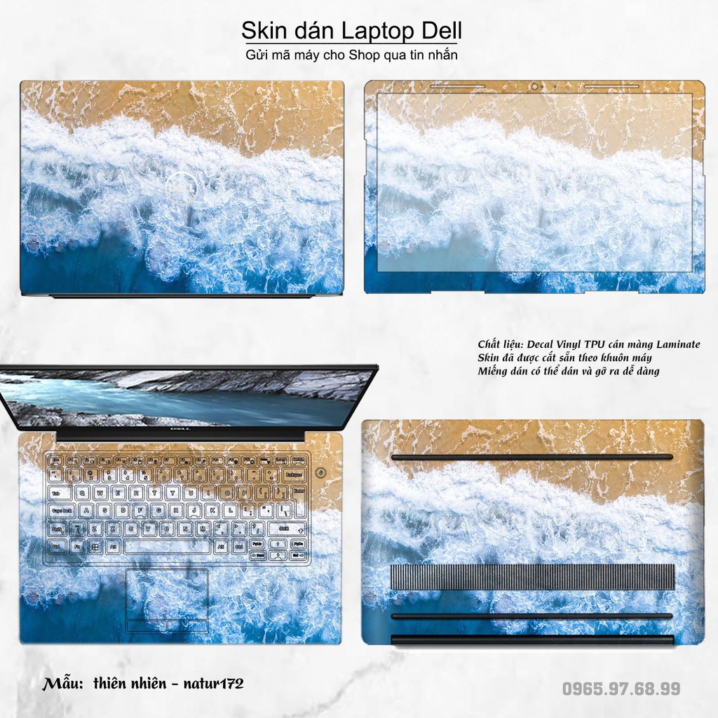 Skin dán Laptop Dell in hình thiên nhiên nhiều mẫu 6 (inbox mã máy cho Shop)