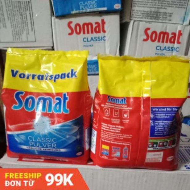 Bột rửa bát Somat 1.2kg dành cho máy rửa bát - Hàng nội địa Đức