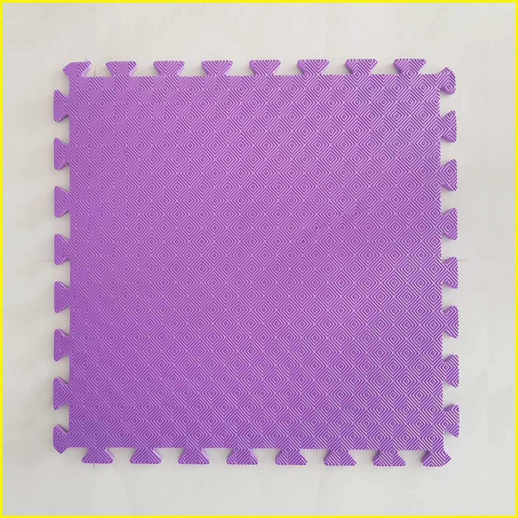 Thảm xốp cho bé  - Kích thước 60x60x1cm - 8 màu lựa chọn - Hàng Việt Nam - Không thấm nước