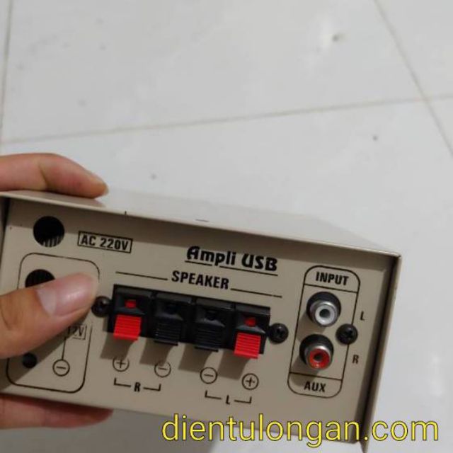 Vỏ ampli mini vỏ ampli nhỏ lắp loa rao hàng