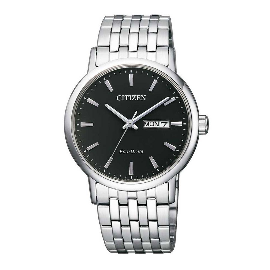 Đồng Hồ Nam Citizen Dây Thép Không Gỉ BM9010-59E - Mặt Đen (Sapphire)