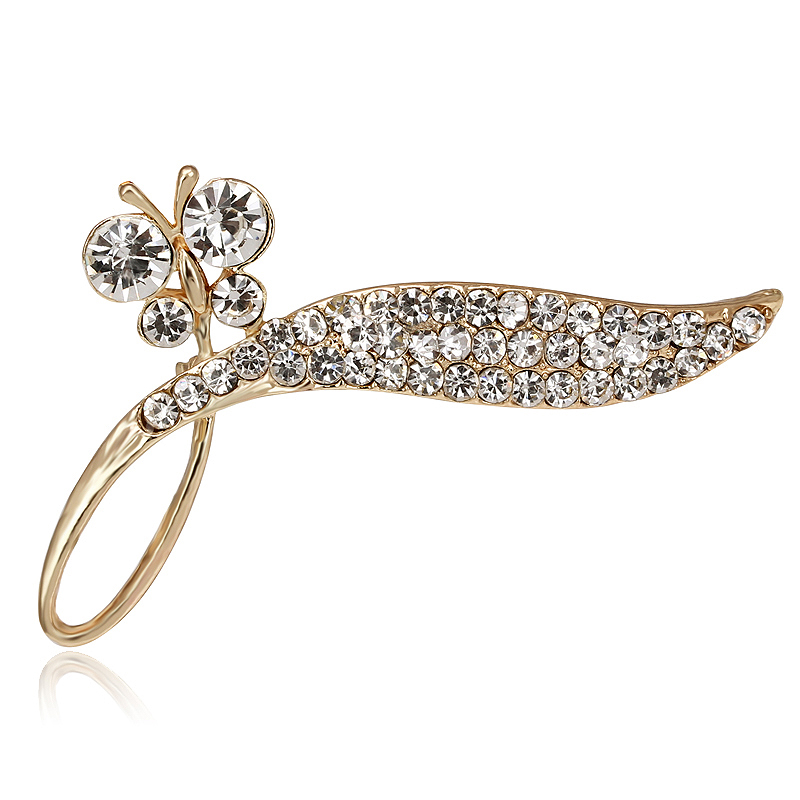 Ghim cài áo đính đá phong cách hàn quốc