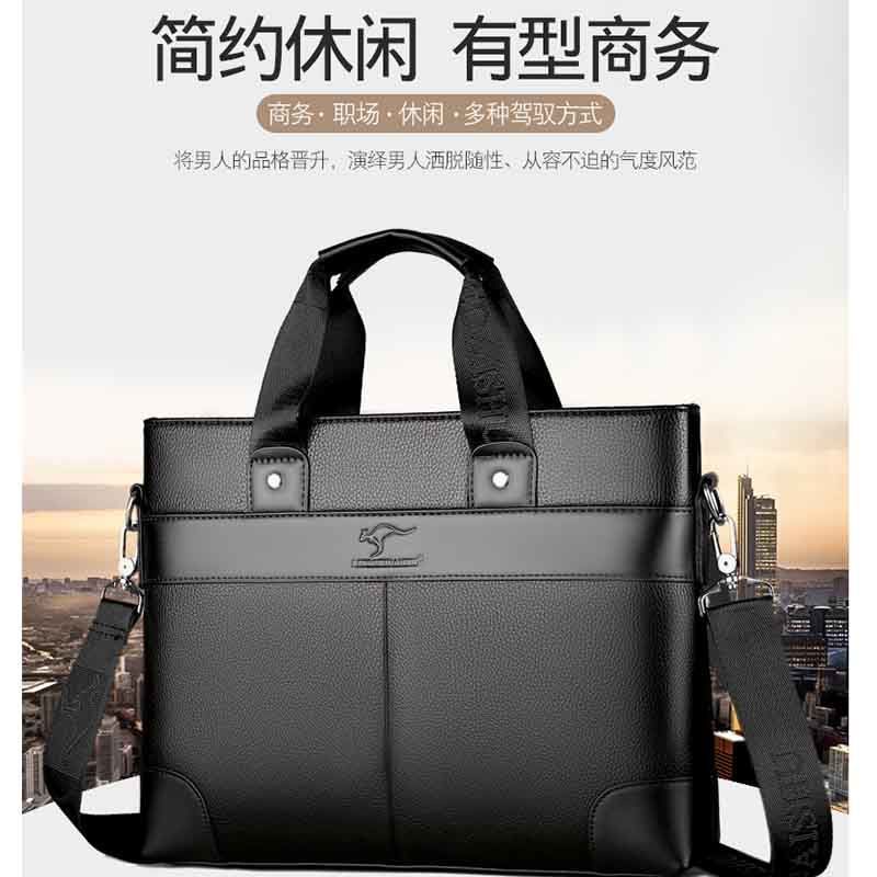 Túi xách da đeo vai phong cách doanh nhân thời trang cho nam | BigBuy360 - bigbuy360.vn