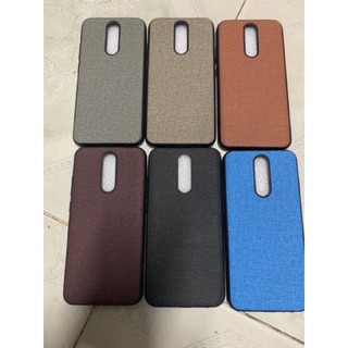 Ốp lưng Xiaomi redmi 8A dẻo đen ốp vải