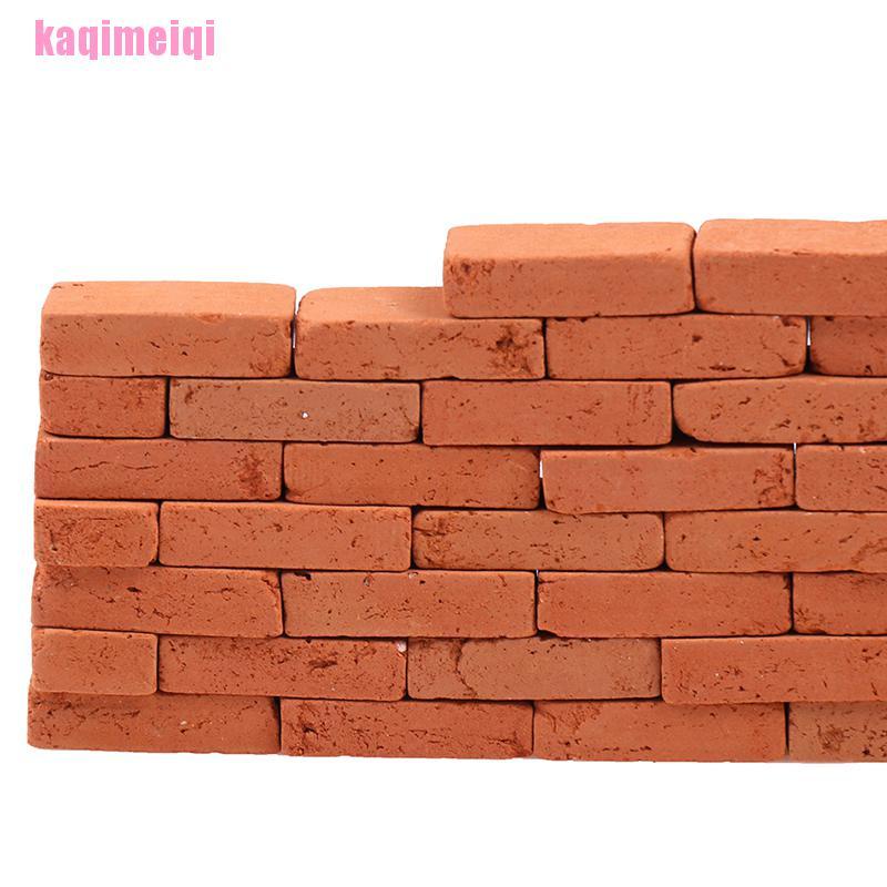Set 50 Mô Hình Gạch Mini 1 / 16 Dùng Để Trang Trí Tiểu Cảnh