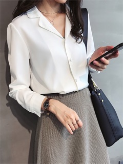 Áo somi cổ bẻ