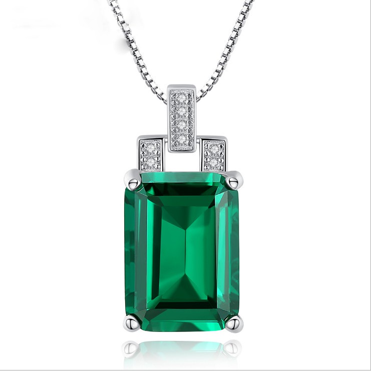 Combo Trang Sức Bạc Đính Đá Sapphire Xanh BNT608 Bảo Ngọc Jewelry