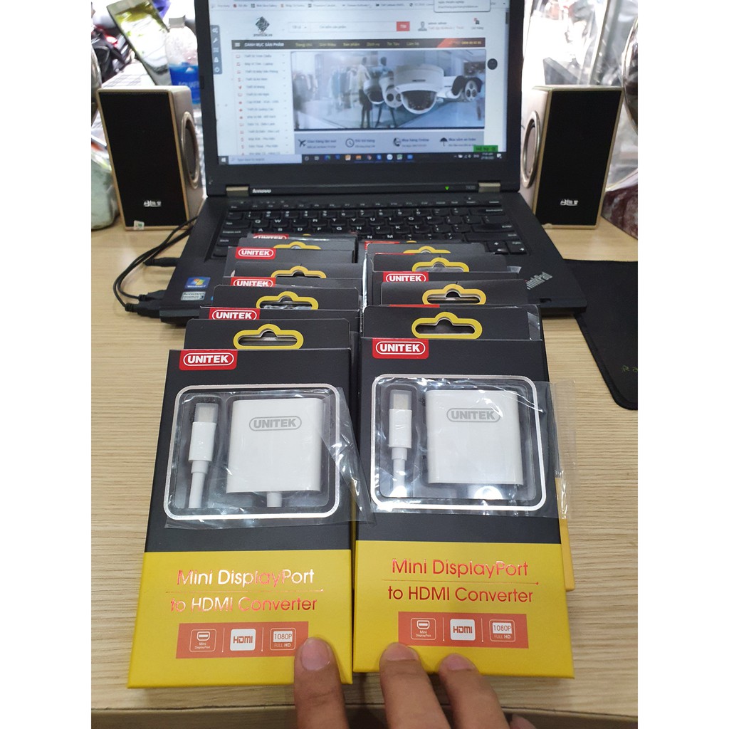 Cáp Mini Displayport To HDMI Unitek Y-6325