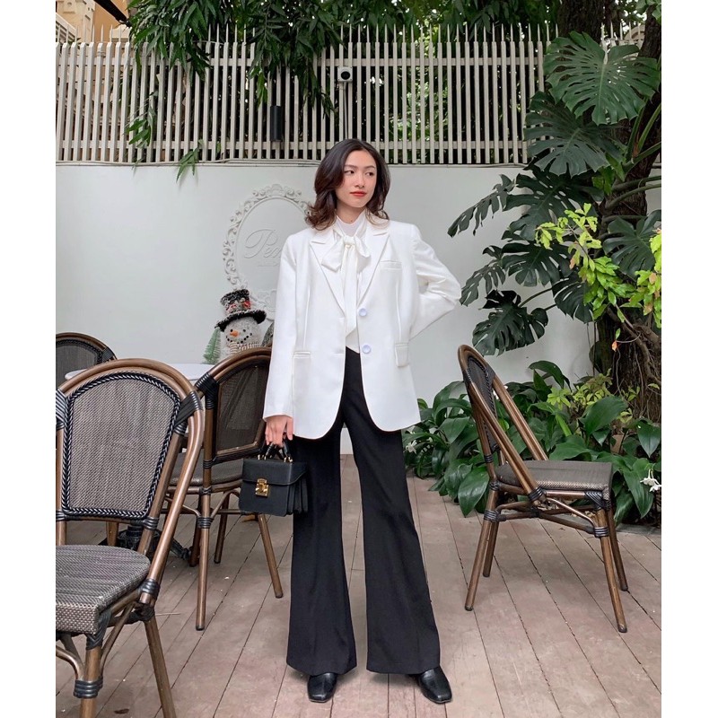 ZIEL Quần ống vẩy vải mềm mát | Flared Pants