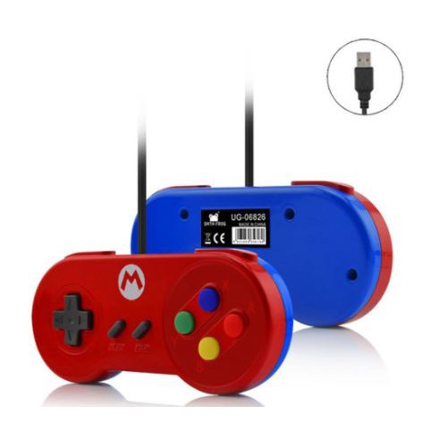 Tay Cầm Chơi Game SNES Cao Cấp Kết Nối USB