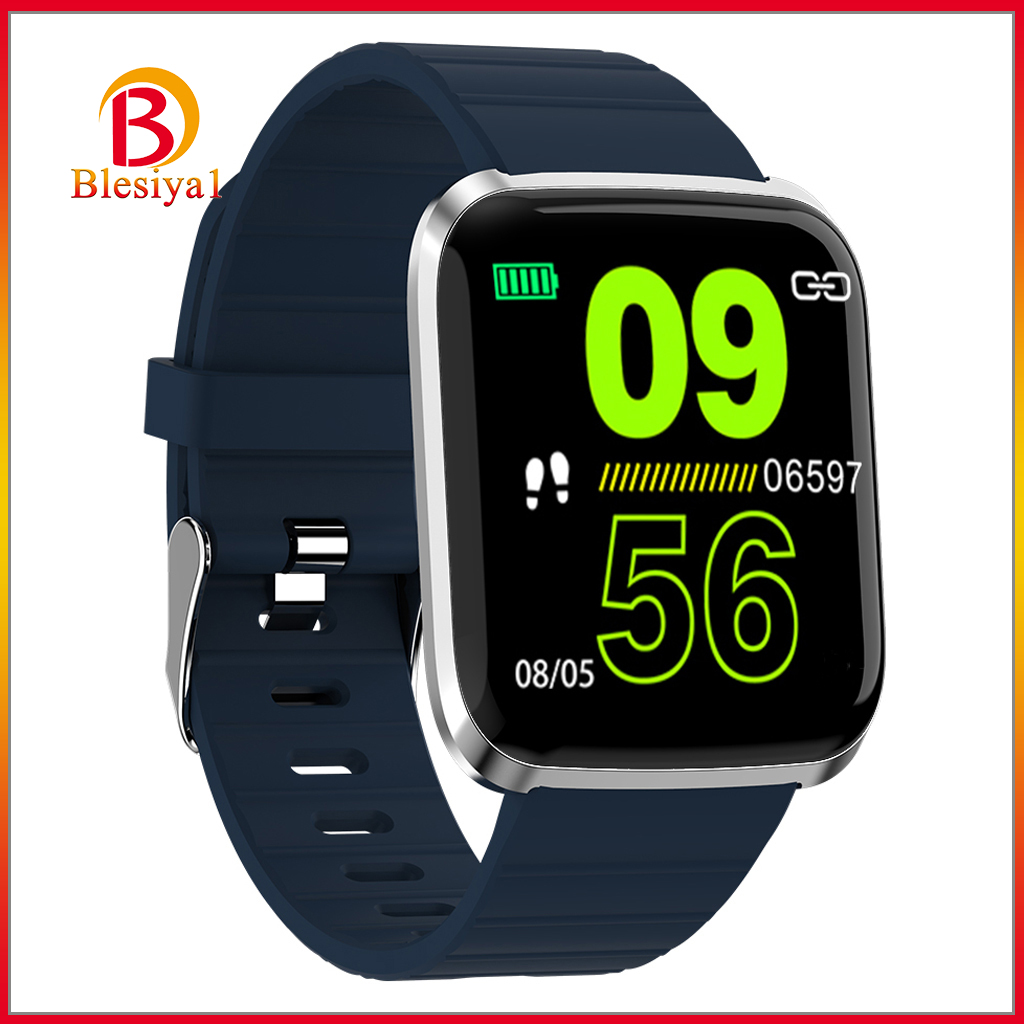 (Hàng Mới Về) Đồng Hồ Thông Minh Chống Nước Hỗ Trợ Theo Dõi Huyết Áp Màn Hình 1.3inch Kèm Phụ Kiện