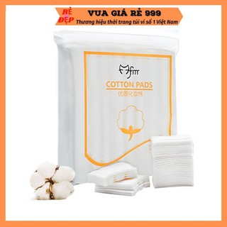 Bông tẩy trang 3 lớp Cotton Pads [Túi 222 miếng]
