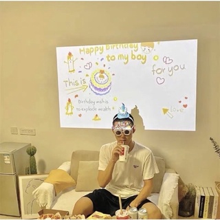 Máy chiếu mini sinh nhật - Mini projector (tặng kèm 3 cục pin)🎉